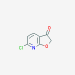 Structure of 6-chlorofuro[2,3-b]pyridin-3-one