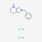 Structure of 6-benzyl-1,2,3,4,4a,5,7,7a-octahydropyrrolo[3,4-b]pyridine,dihydrochloride
