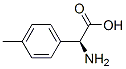 Structure of Benzeneacetic acid, a-amino-4-methyl-, (aS)-