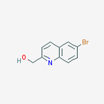 (6-bromoquinolin-2-yl)methanol结构式