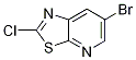 Structure of 6-broMo-2-chlorothiazolo[5,4-b]pyridine