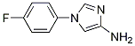 Structure of 1-(4-fluorophenyl)-1H-iMidazol-4-aMine