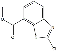 Structure of Methyl 2-chloro-1,3-benzothiazole-7-carboxylate