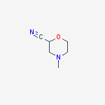 Structure of 4-methylmorpholine-2-carbonitrile