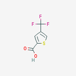 Structure of 4-(trifluoromethyl)thiophene-2-carboxylic Acid
