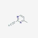 Structure of 2-ethynyl-4-methylpyrimidine