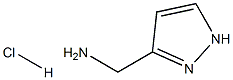 Structure of (1H-Pyrazol-3-yl)methanamine hydrochloride