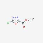 Structure of Ethyl 5-chloro-1,3,4-oxadiazole-2-carboxylate