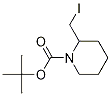 2-(碘甲基)-1-哌啶甲酸叔丁酯结构式