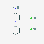 Structure of 1-CYCLOHEXYL-PIPERIDIN-4-YLAMINE DIHYDROCHLORIDE