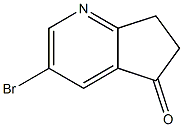 Structure of 3-BROMO-5H,6H,7H-CYCLOPENTA[B]PYRIDIN-5-ONE