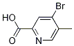 Structure of 4-BroMo-5-Methyl-pyridine-2-carboxylic acid