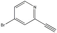 Structure of 4-bromo-2-ethynylpyridine