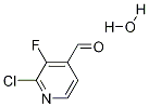 Structure of 2-Chloro-3-fluoro-4-pyridinecarboxaldehyde hydrate