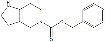 Structure of Benzyl 1,2,3,3a,4,6,7,7a-octahydropyrrolo[3,2-c]pyridine-5-carboxylate