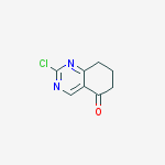 Structure of 2-chloro-7,8-dihydro-6h-quinazolin-5-one