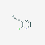 Structure of 2-Chloro-3-ethynylpyridine