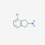 Structure of 4-bromo-2,3-dihydro-1h-inden-2-amine