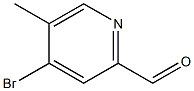 4-bromo-5-methylpicolinaldehyde结构式