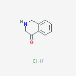 Structure of 2,3-dihydro-4(1H)-Isoquinolinone hydrochloride