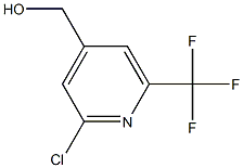 Structure of [2-chloro-6-(trifluoromethyl)pyridin-4-yl]methanol