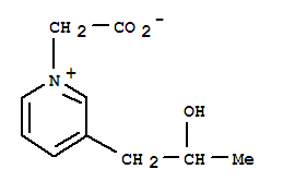 Structure of 1-(1-carboxymethyl)-3-(2-hydroxypropyl)pyridinium betaine