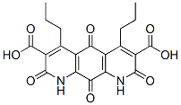 1,2,5,8,9,10-Hexahydro-2,5,8,10-tetraoxo-4,6-dipropylpyrido[3,2-g]quinoline-3,7-dicarboxylic acid结构式