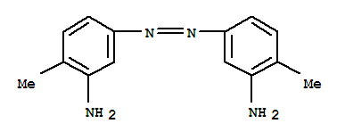 Structure of 33DIAMINO44DIMETHYLAZOBENZENE
