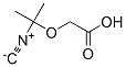 Structure of carboxymethoxyisopropylisonitrile