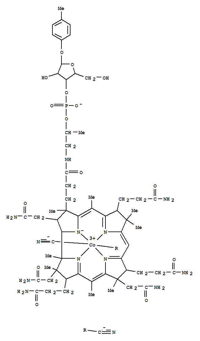Structure of 4-cresolylcobamide