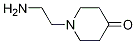 1-(2-aminoethyl)piperidin-4-one结构式