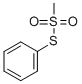 Structure of PHENYLMETHANETHIOSULFONATE