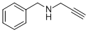 N-苄基丙-2-炔-1-胺 HCL结构式