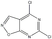 Structure of 4,6-dichloro-[1,2]oxazolo[5,4-d]pyrimidine