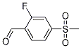 Structure of 2-Fluoro-4-(methylsulfonyl)benzaldehyde