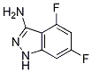 Structure of 4,6-Difluoro-1h-indazol-3-amine
