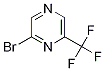 2-Bromo-6-(trifluoromethyl)pyrazine结构式