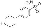 4-哌啶-4-基-苯磺酰胺结构式