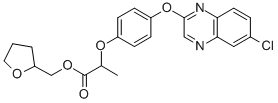 Structure of Quizalofop-p-tefuryl
