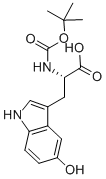 Structure of BOC-5-HYDROXY-L-TRYPTOPHAN