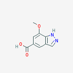 Structure of Propanamide, 3-amino-N-1H-indazol-6-yl-