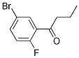 1-(5-Bromo-2-fluorophenyl)butan-1-one结构式