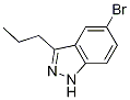 5-Bromo-3-propyl-1H-indazole结构式