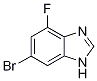 5-溴-7-氟-1H-苯并咪唑结构式
