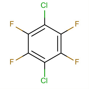 Structure of Benzene, 1,4-dichloro-2,3,5,6-tetrafluoro-