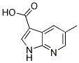 5-Methyl-1H-pyrrolo[2,3-b]pyridine-3-carboxylic acid结构式