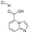 Structure of Imidazo[1,2-a]pyridine-5-carboxylic acid, HCl