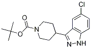 tert-Butyl 4-(5-chloro-1H-indazol-3-yl)piperidin-1-carboxylate结构式