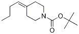 Structure of tert-Butyl 4-butylidenepiperidine-1-carboxylate