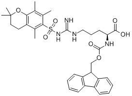 Structure of Fmoc-L-Arg(Pmc)-OH